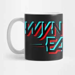 Wynonna Earp Logo Glitch - Black Mug